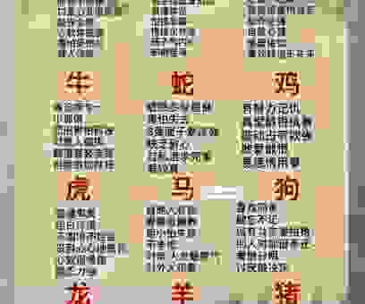 渊鱼丛雀是什么生肖?了解这个生肖的性格特点!