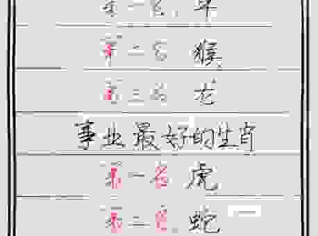 测测野心十足是什么生肖，看看你是哪个生肖！
