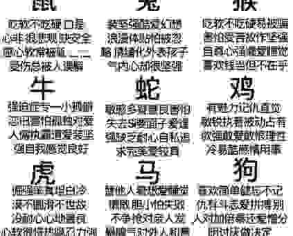 介绍所里的动物指什么生肖,看完你就明白了!