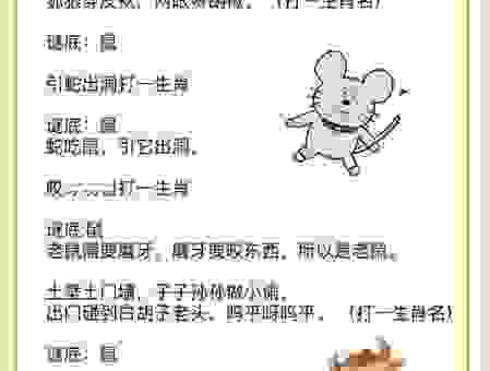 玩转生肖谜语，醉生梦死打一生肖的答案揭晓！