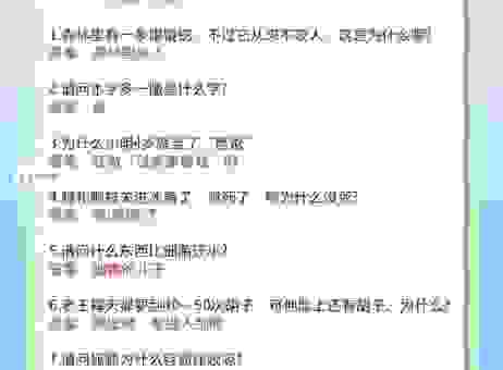 独力难支打一最佳动物是什么？这个答案让你脑洞大开
