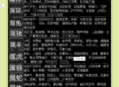 月黑风高是指什么生肖?带你了解这种生肖的特点!