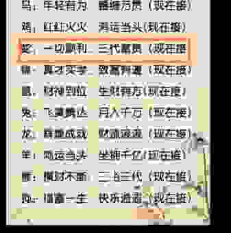 溜干二净猜一个准确生肖!看看这个答案你猜对没?