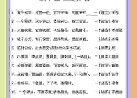 谜语水落石出打一生肖?教你从字面意思快速猜中答案!