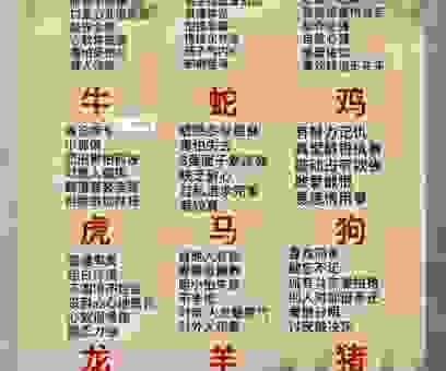 目中无人是什么生肖?民间说法和生肖运势深度解析