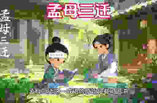 孟母三迁打一动物是什么?这个生肖背后的故事很感人