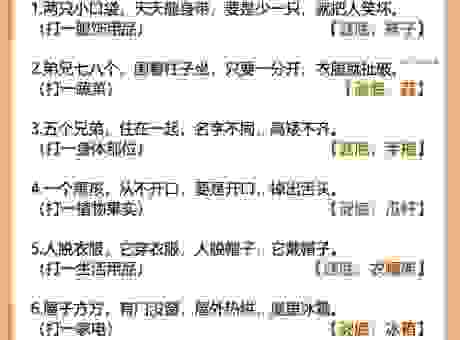 熟人熟事打一动物？分享谜语答案和背后有趣的典故
